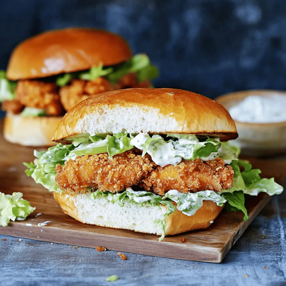 Crispy Chicken Caesar Sandwich Recipe for Delicious Lunchtime Bliss