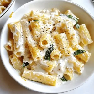 One-Pot Lemon Ricotta Rigatoni