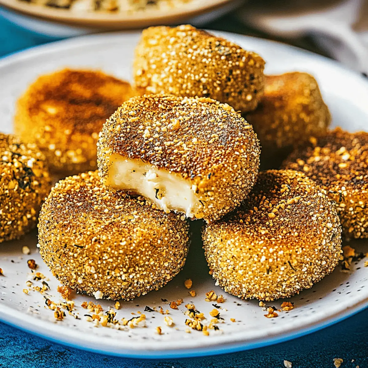 Crispy Fried Goat Cheese with Za'atar: A Delightful Appetizer