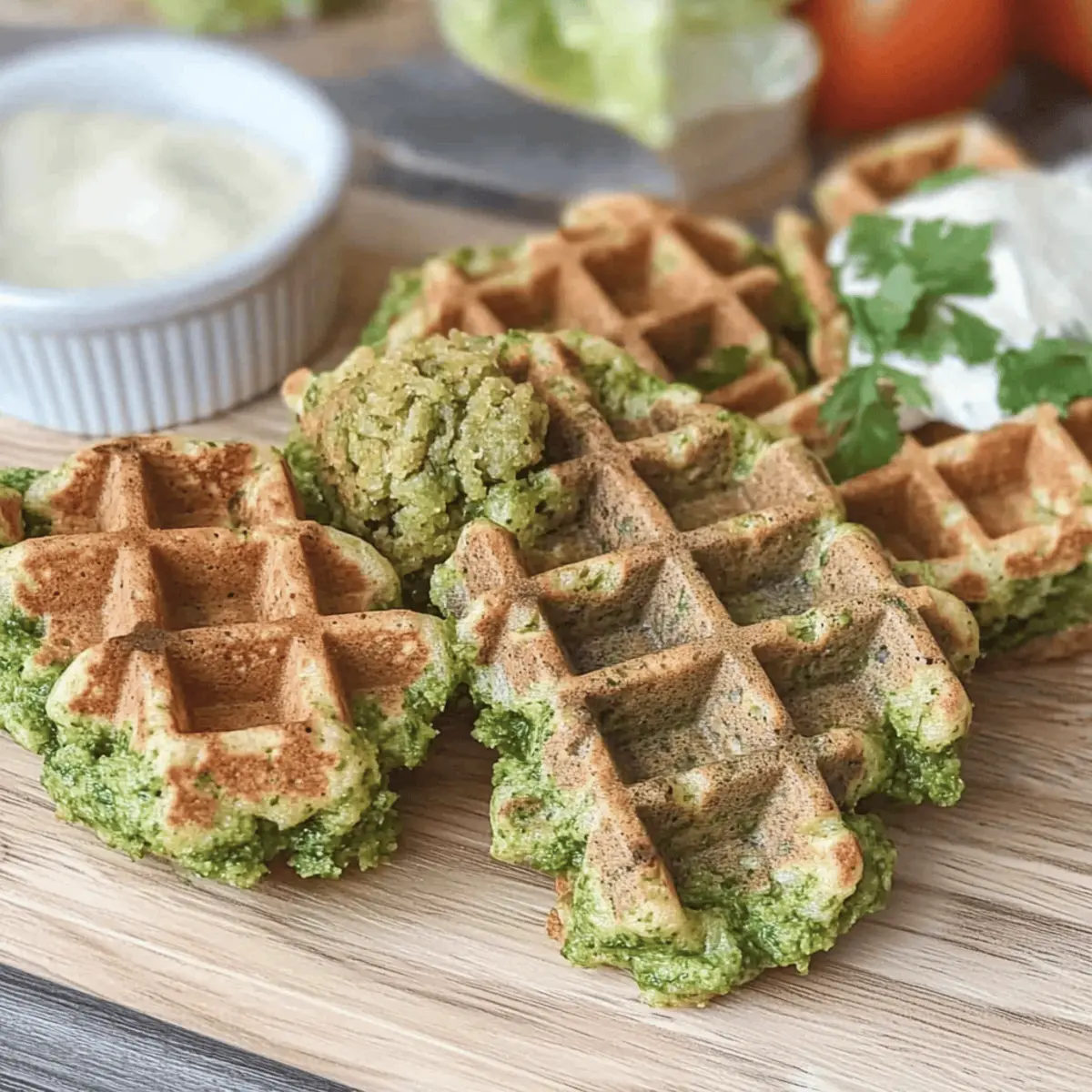 Delicious Waffle Falafel Recipe for Healthy Plant-Based Eating