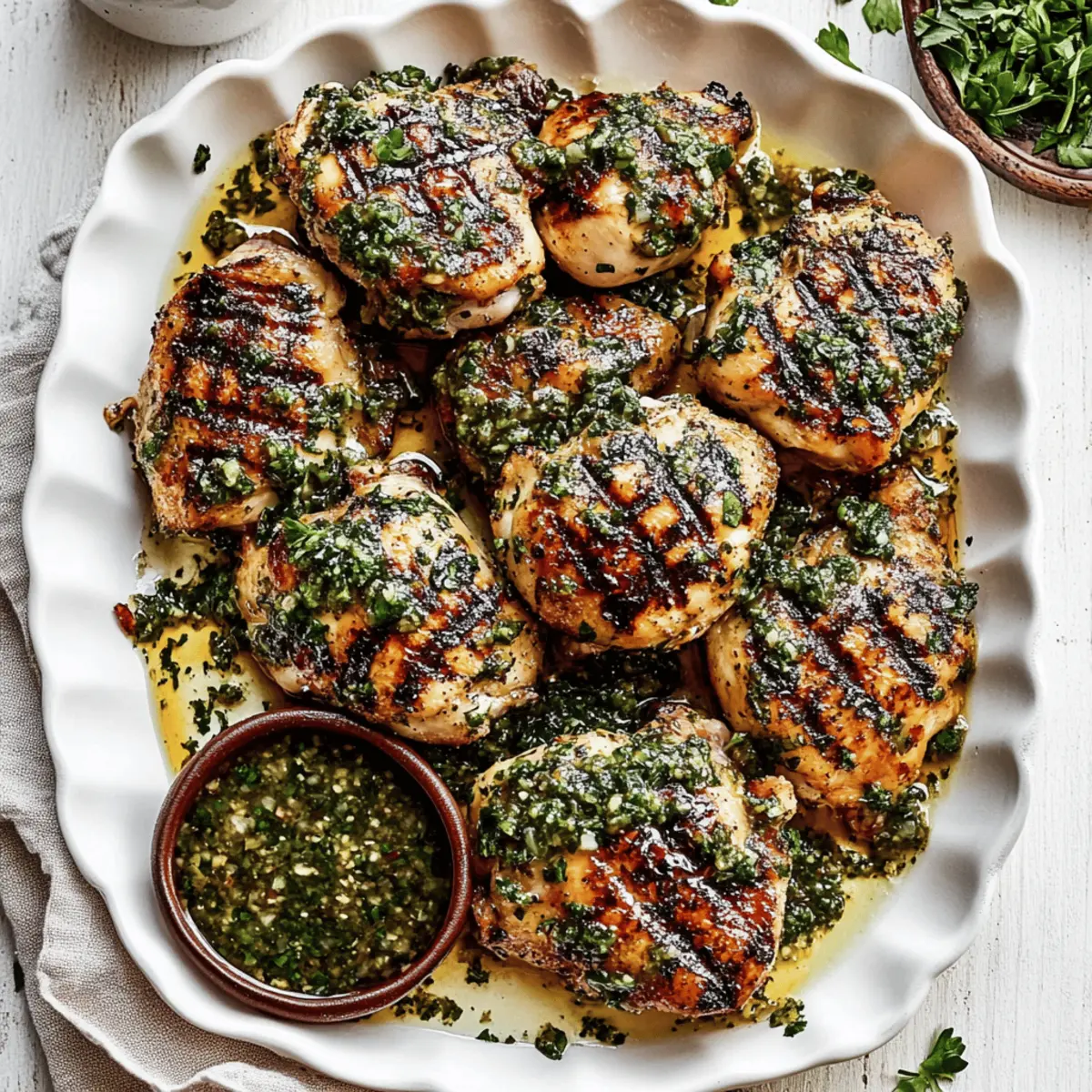Delicious Chimichurri Chicken Thighs Recipe for Flavorful Grilling