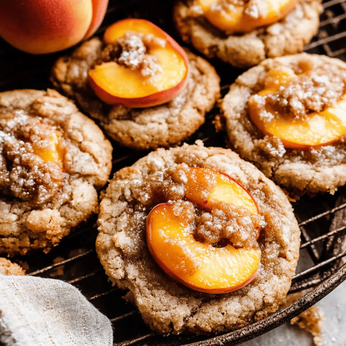Peach Cobbler Cookies Recipe