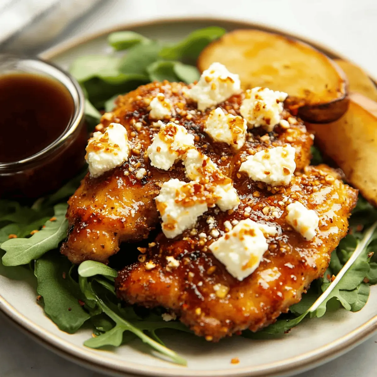 Hot Honey Feta Chicken
