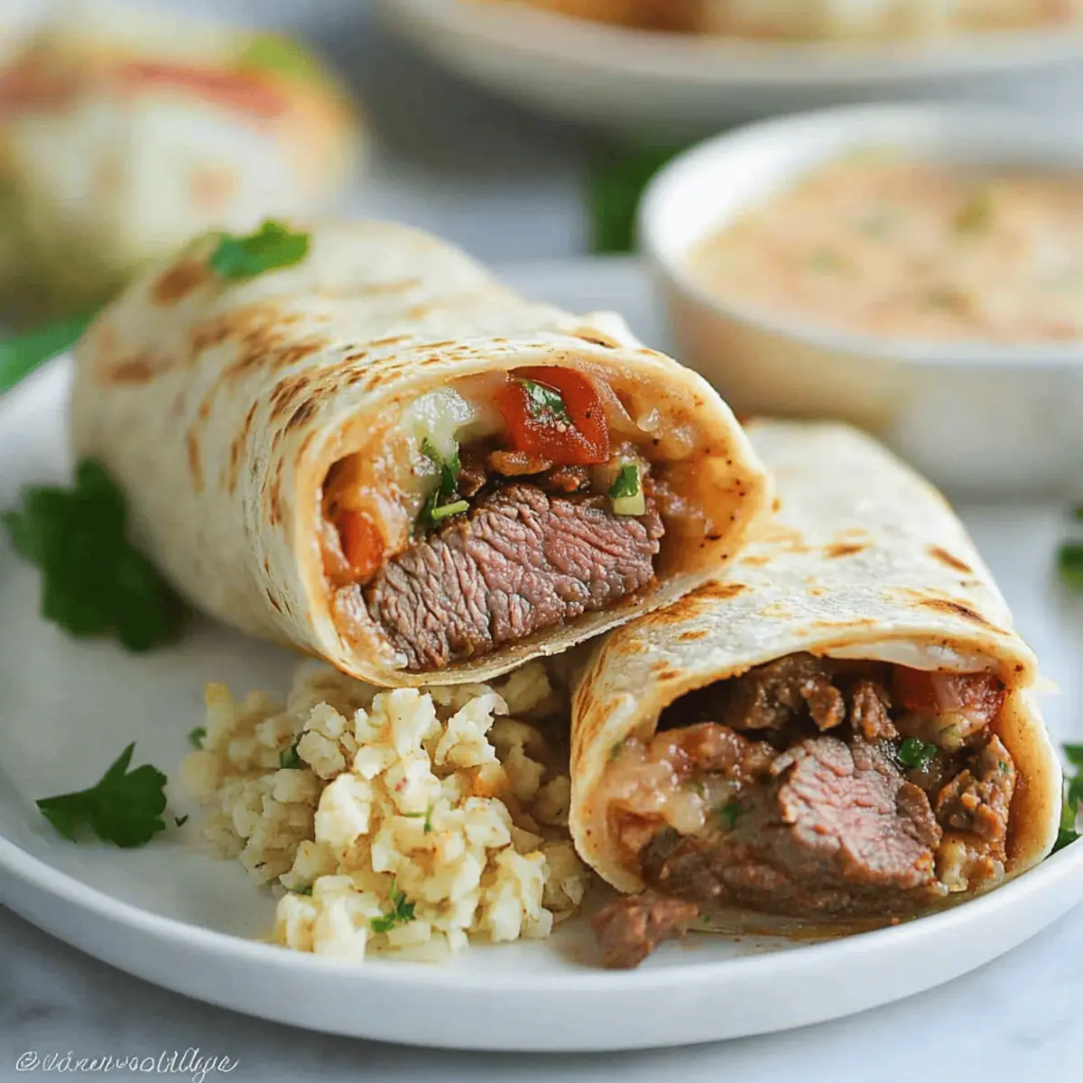 The Ultimate Homemade Steak Burritos