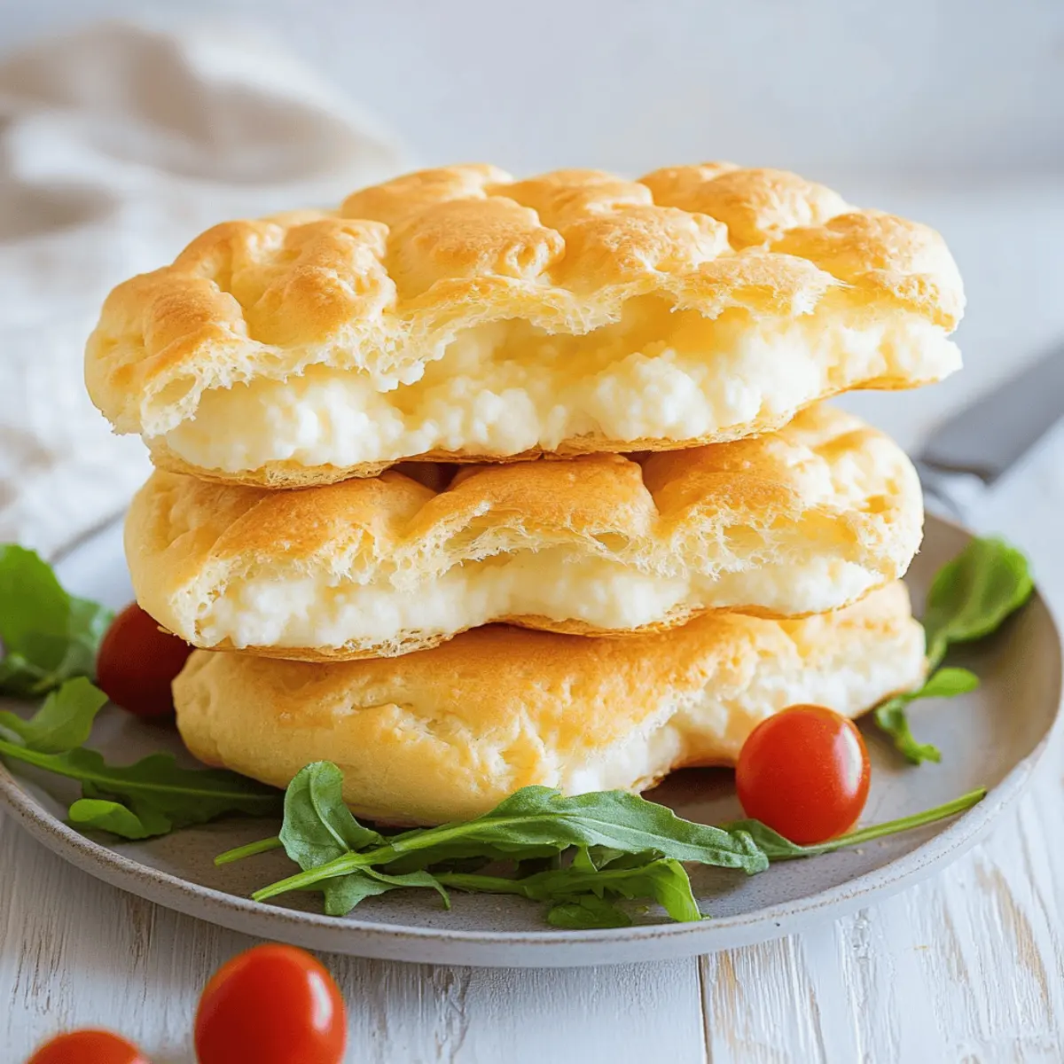 Easy Cottage Cheese Cloud Bread Recipe for Light and Fluffy Rolls