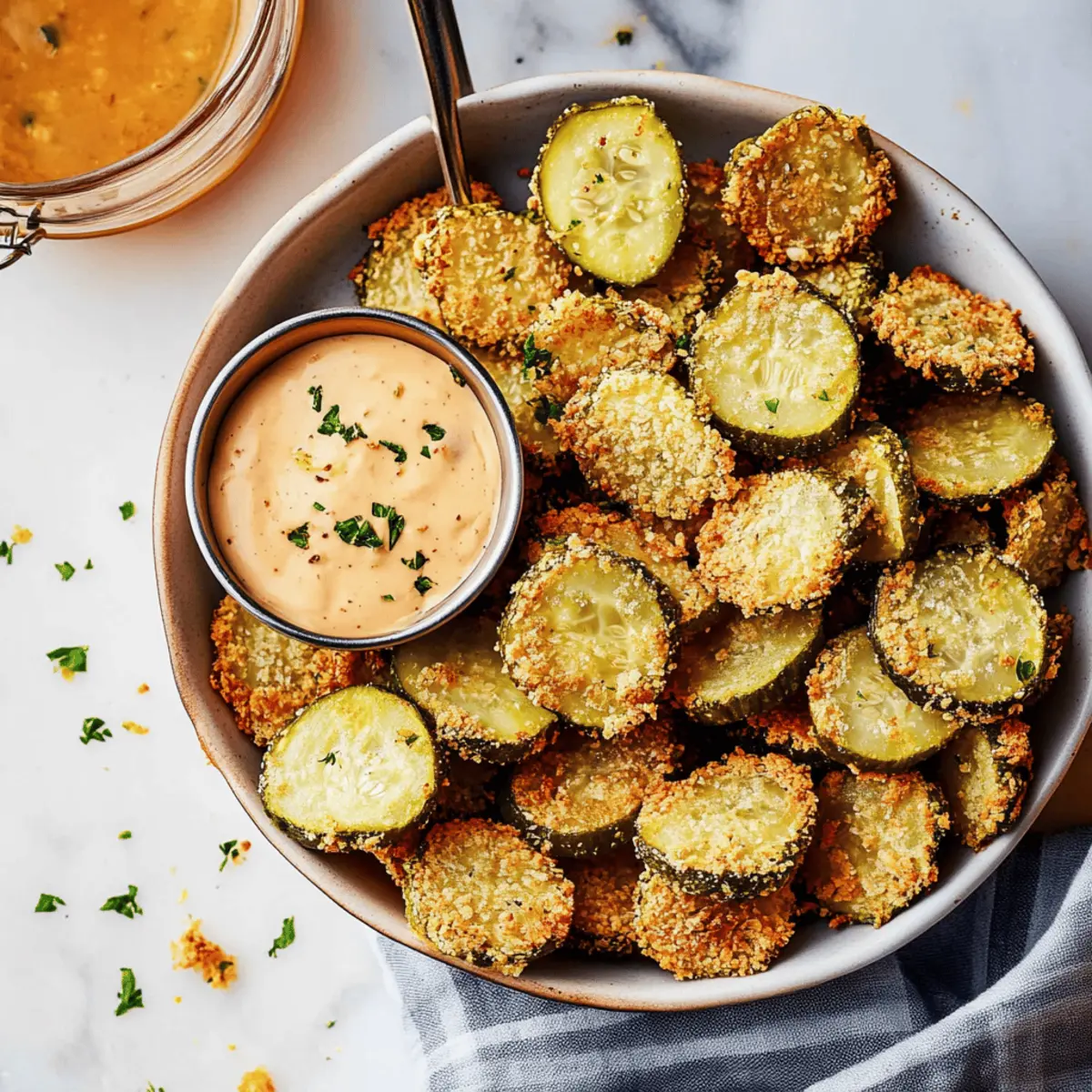 Easy Air Fryer Fried Pickles Recipe