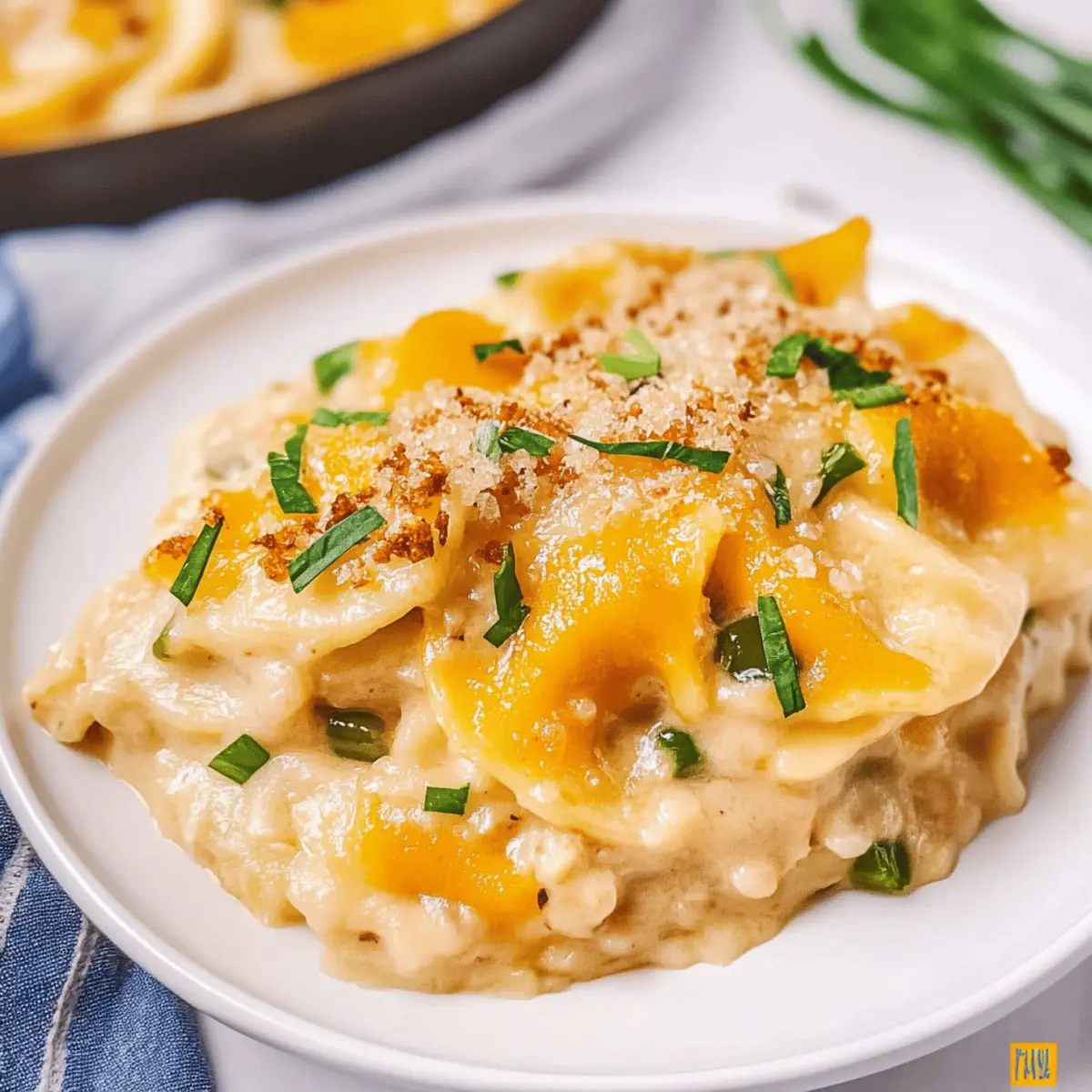 The Best Crockpot Pierogi Casserole with Kielbasa Recipe