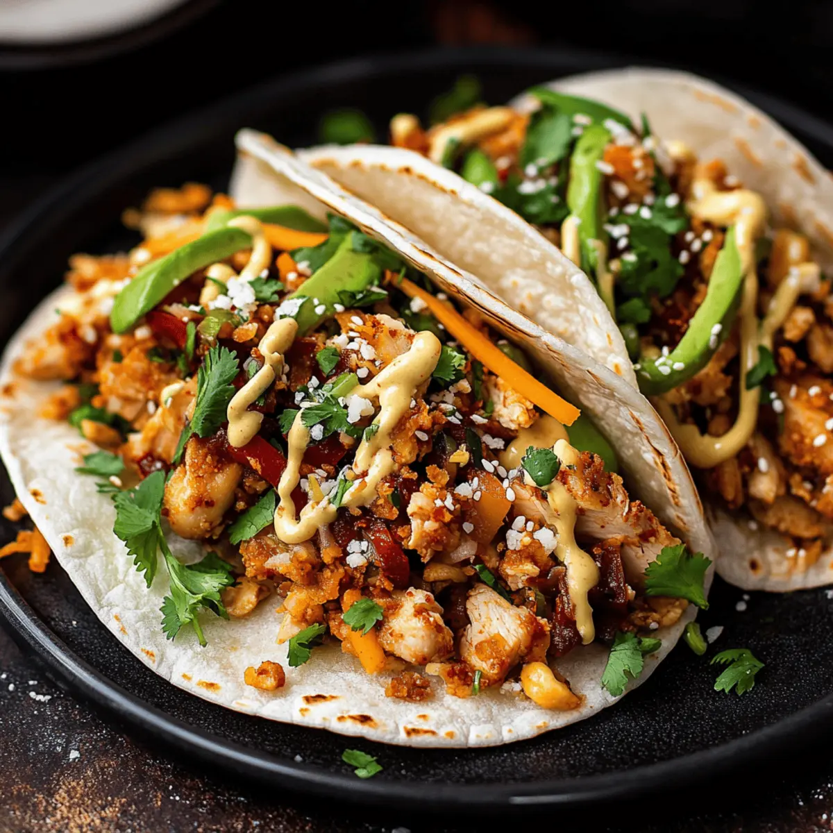 Delicious Korean Chicken Tacos Recipe Ready in 30 Minutes