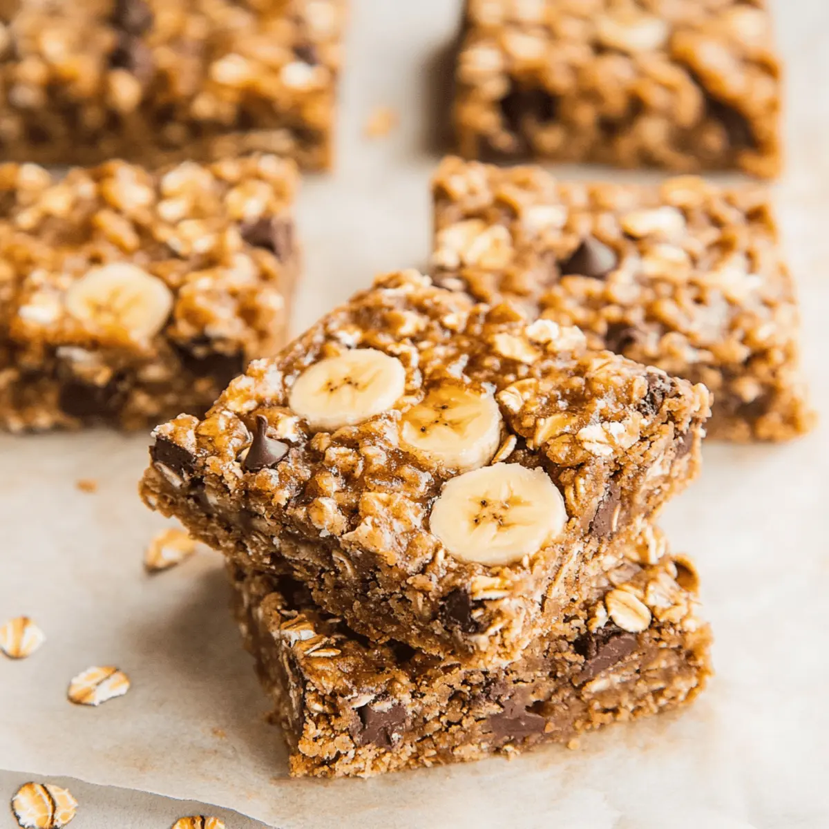 Delicious Banana Oatmeal Bars for Healthy Snacking in 25 Minutes