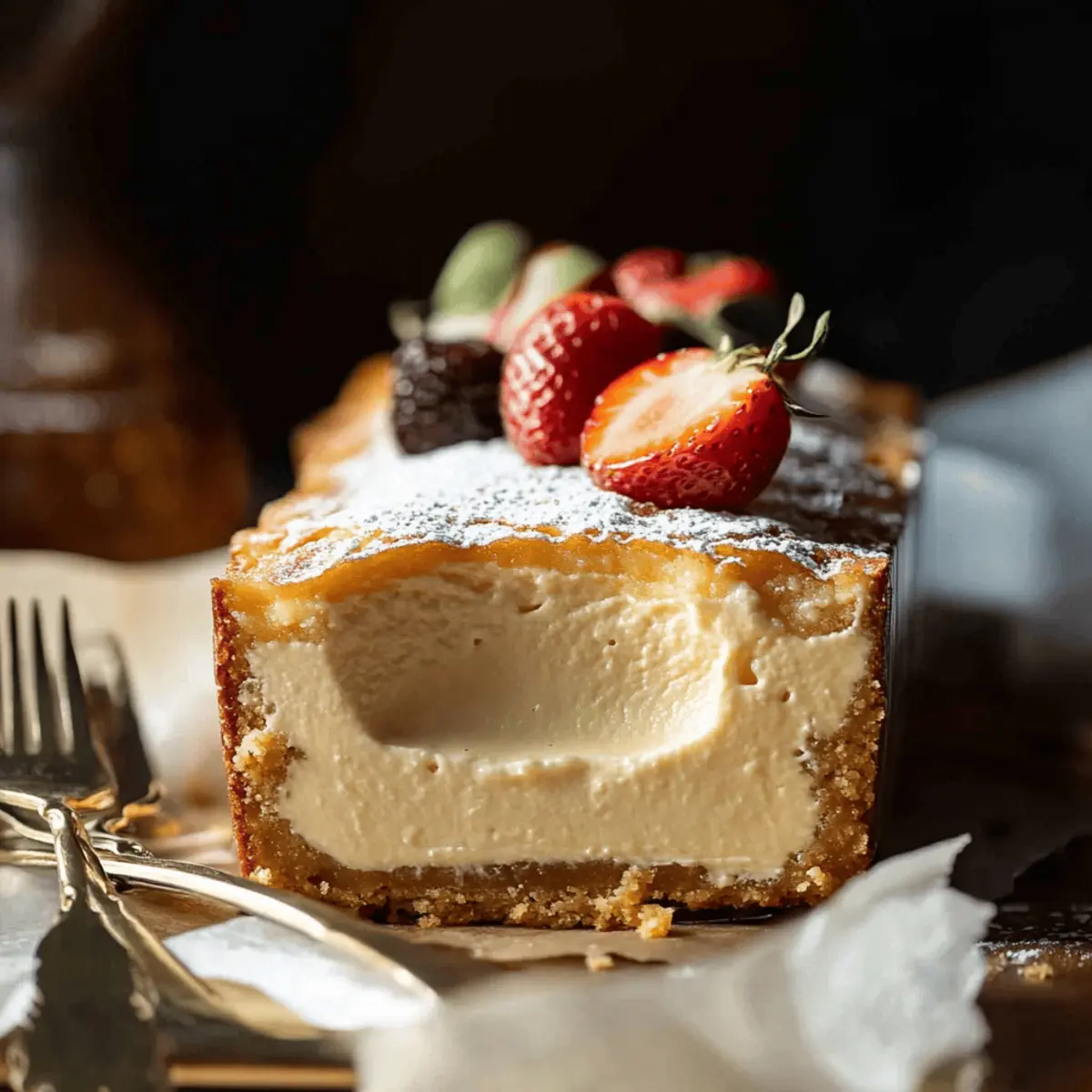 Basque Cheesecake Loaf Pan Kit