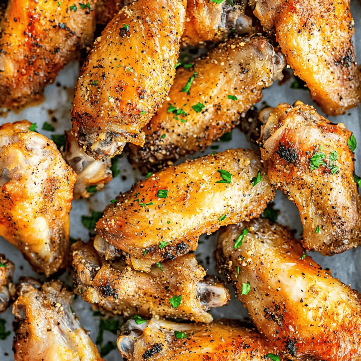 Crispy Baked Salt and Pepper Chicken Wings Recipe for Easy Snacks