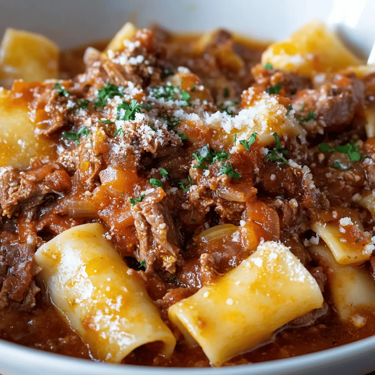 The Best Braised Beef and Pork Ragu Recipe for Comforting Pasta