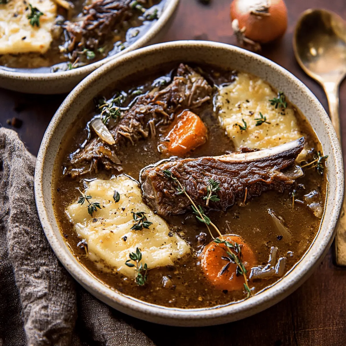 Delicious French Onion Beef Short Rib Soup Recipe for Comfort