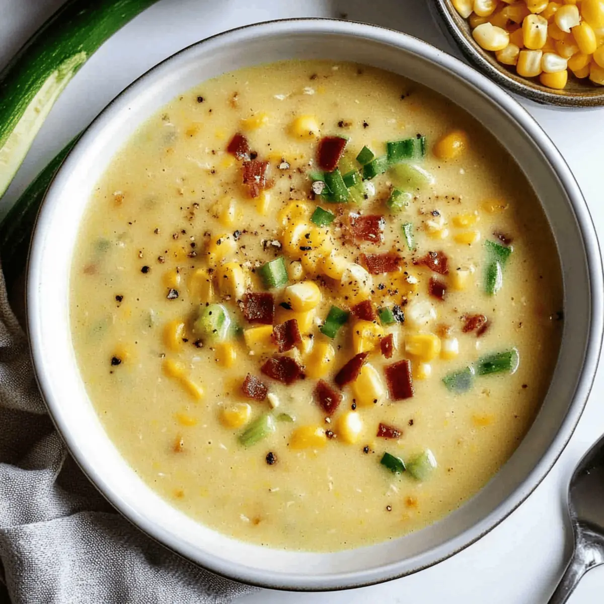 Delicious Zucchini Corn Chowder Recipe for Comforting Meals
