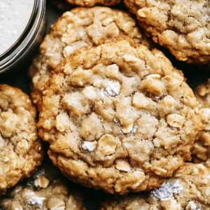 Buttery Oatmeal Cookies
