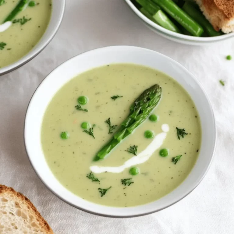 Cream of Spring Vegetable Soup