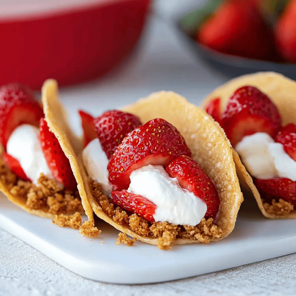 Delicious Strawberry Crunch Cheesecake Tacos Recipe to Make Today
