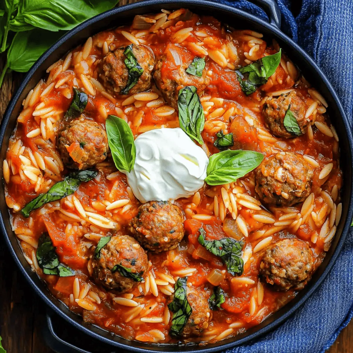 Easy One-Pot Italian Meatball & Orzo Soup for a Cozy Meal