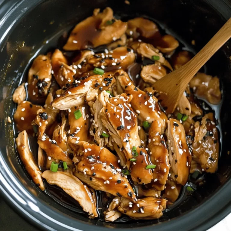 Slow Cooker Honey Garlic Chicken