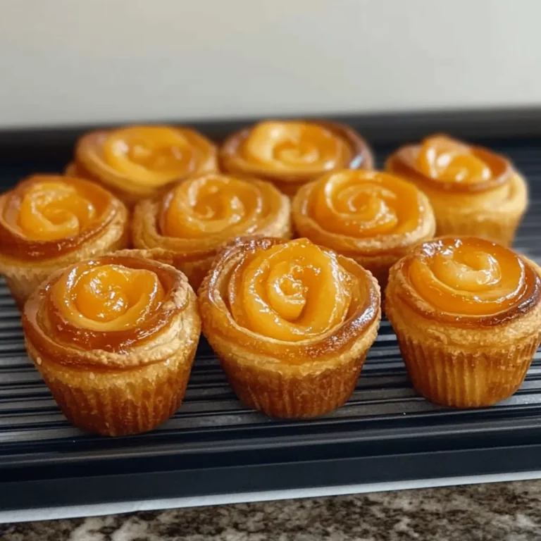Irresistible Peach Pie Cruffins Recipe