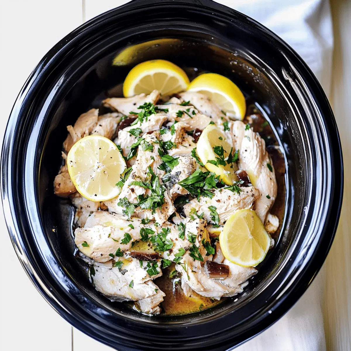 Easy Slow Cooker Greek Chicken Recipe for Flavorful Meals