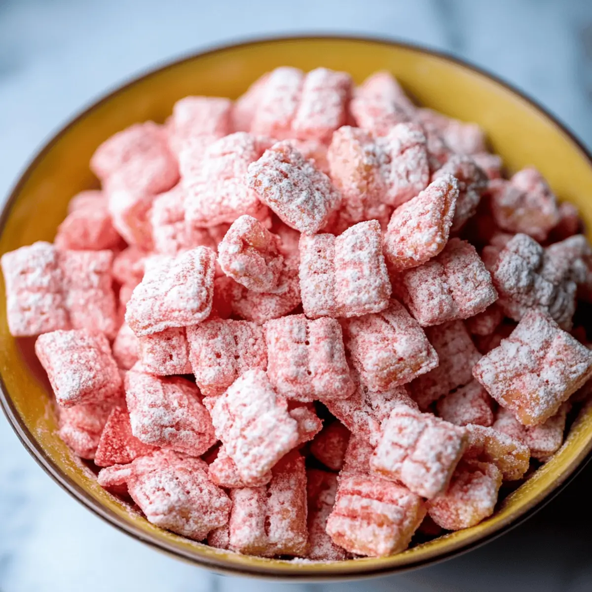 Fluffy Strawberry Shortcake Puppy Chow Recipe in Just 17 Minutes