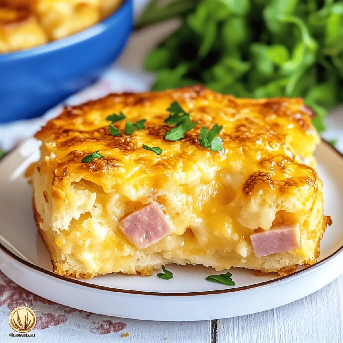 Delicious Ham and Cheese Butter Swim Biscuits Recipe to Try