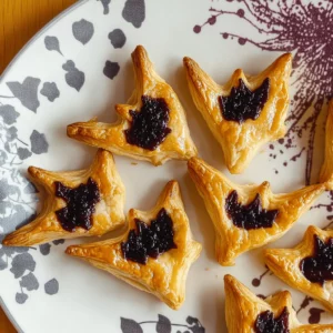 Easy Puff Pastry Bats