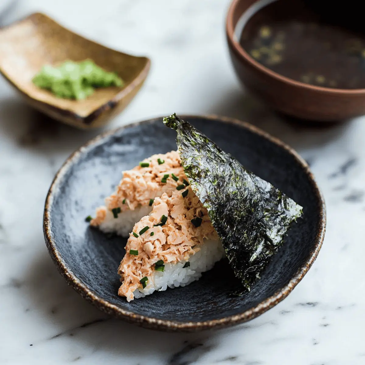 Easy Japanese Tuna Onigiri with Spicy Filling in Just 50 Minutes