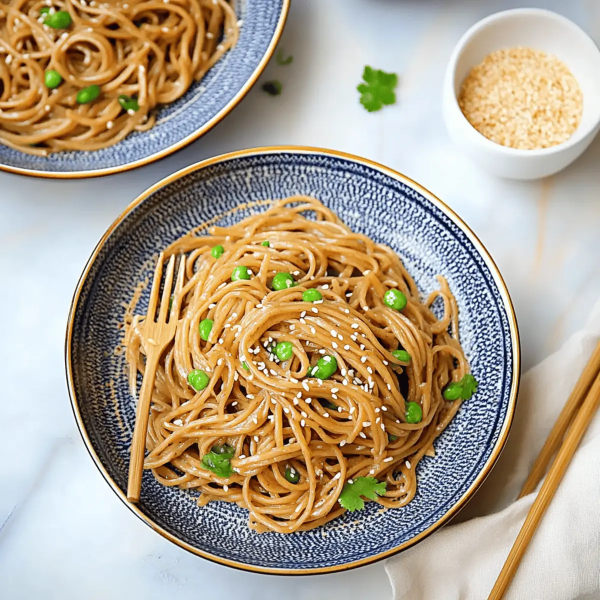 Easy Peanut Sesame Noodles Recipe Ready in Just 20 Minutes