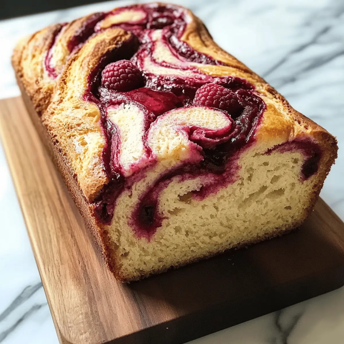 Delicious Raspberry Swirl Brioche Loaf Recipe for Any Occasion