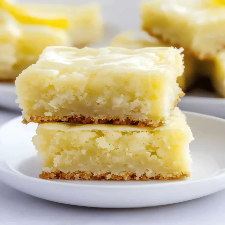 Best Lemon Brownies Recipe