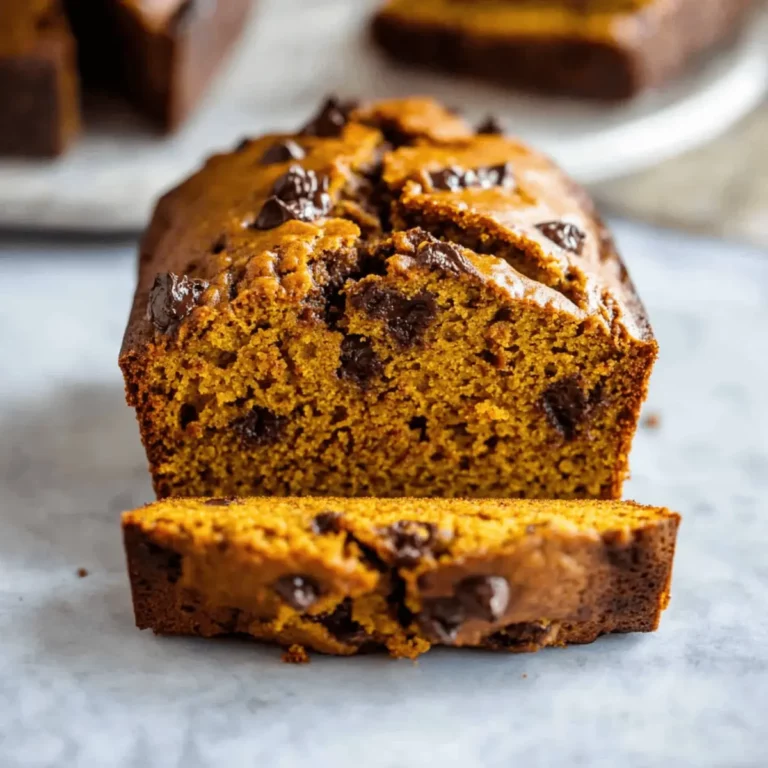 Moist Chocolate Pumpkin Bread