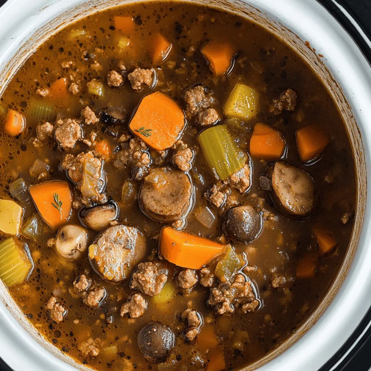 Spooky & Delicious Witches Brew Stew in the Slow Cooker