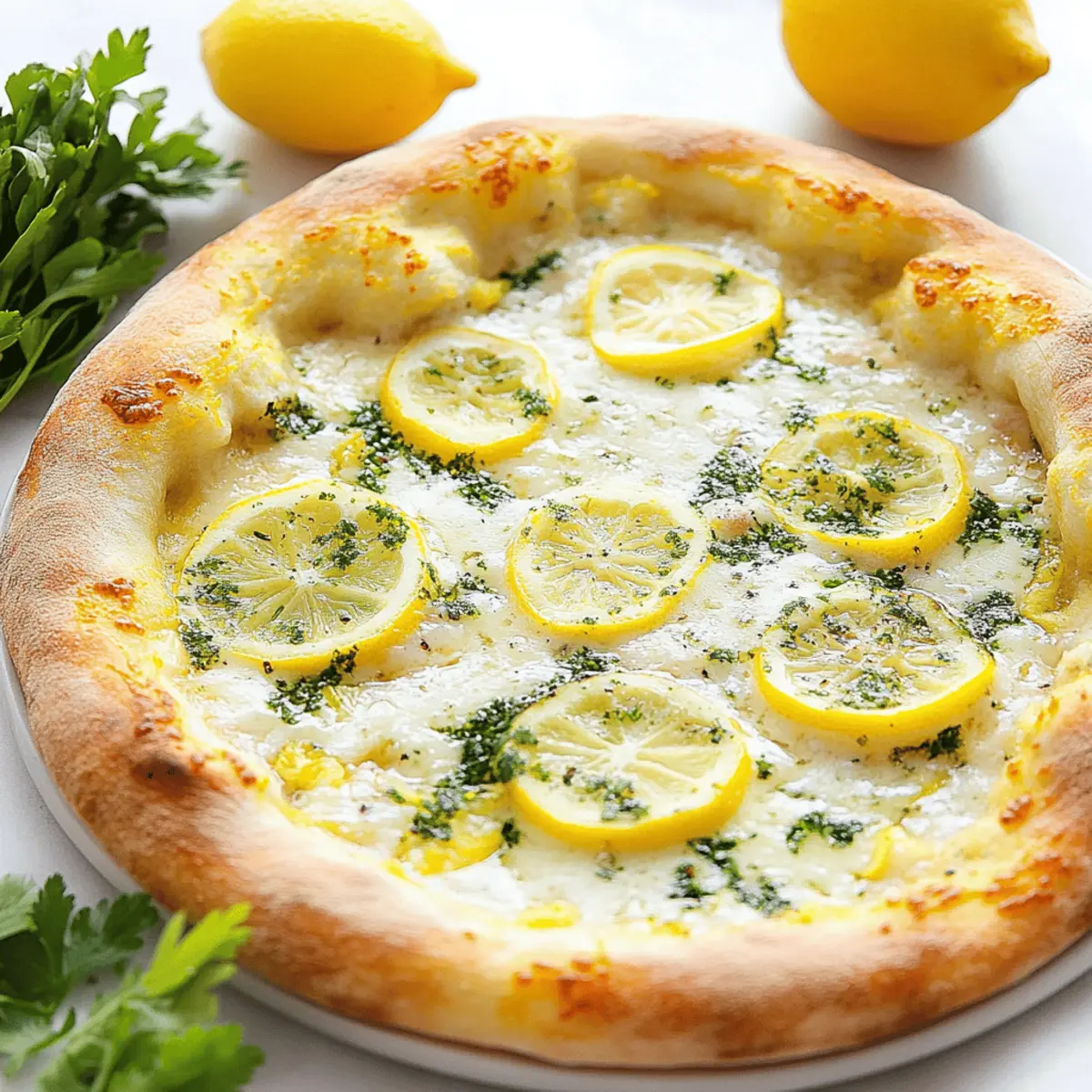 Lemon Pizza