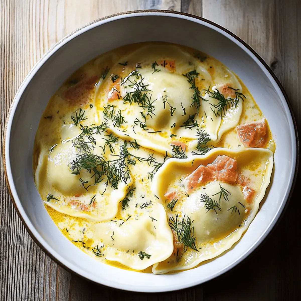 Delicious Pierogi Dill Soup Recipe with Kielbasa and Cheese