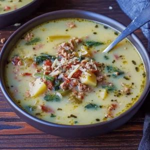 Healthy Slow Cooker Zuppa Toscana Soup