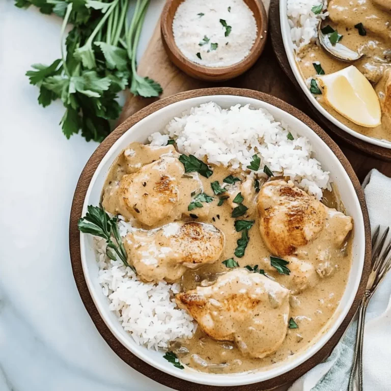 Best Smothered Chicken and Rice Recipe