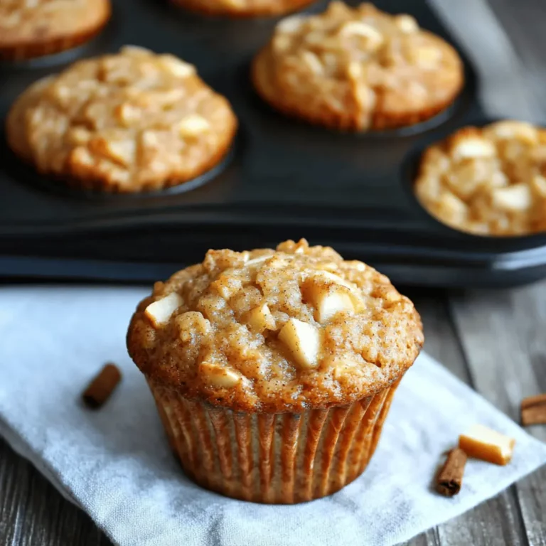 Deliciously Healthy Apple Cinnamon Greek Yogurt Muffins