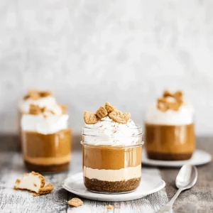 No-Bake Pumpkin Cheesecake Jars