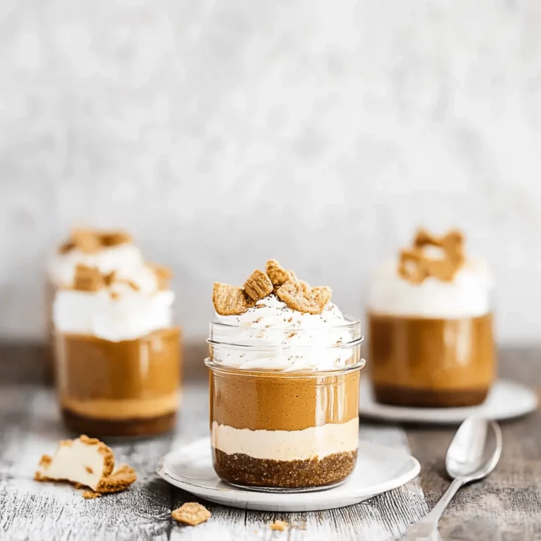 No-Bake Pumpkin Cheesecake Jars
