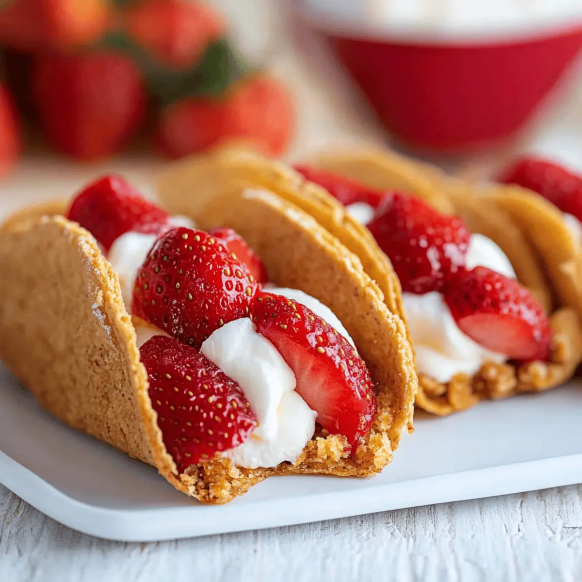Delicious Strawberry Crunch Cheesecake Tacos Recipe to Make Today