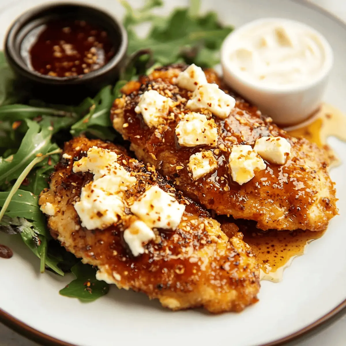 Hot Honey Feta Chicken