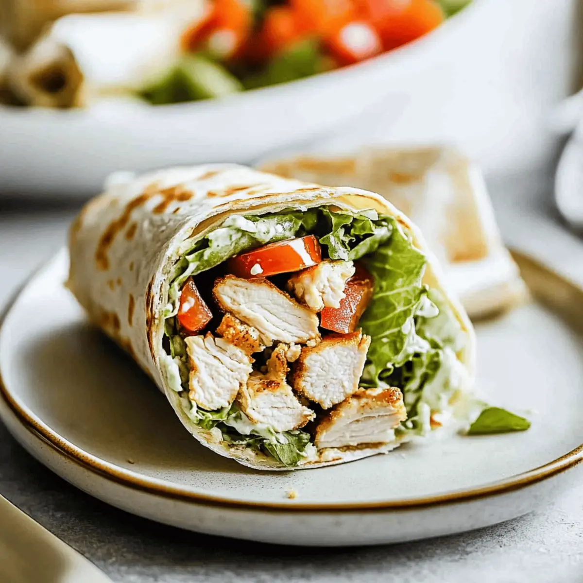 Delicious Chicken Caesar Wrap Recipe Ready in 16 Minutes