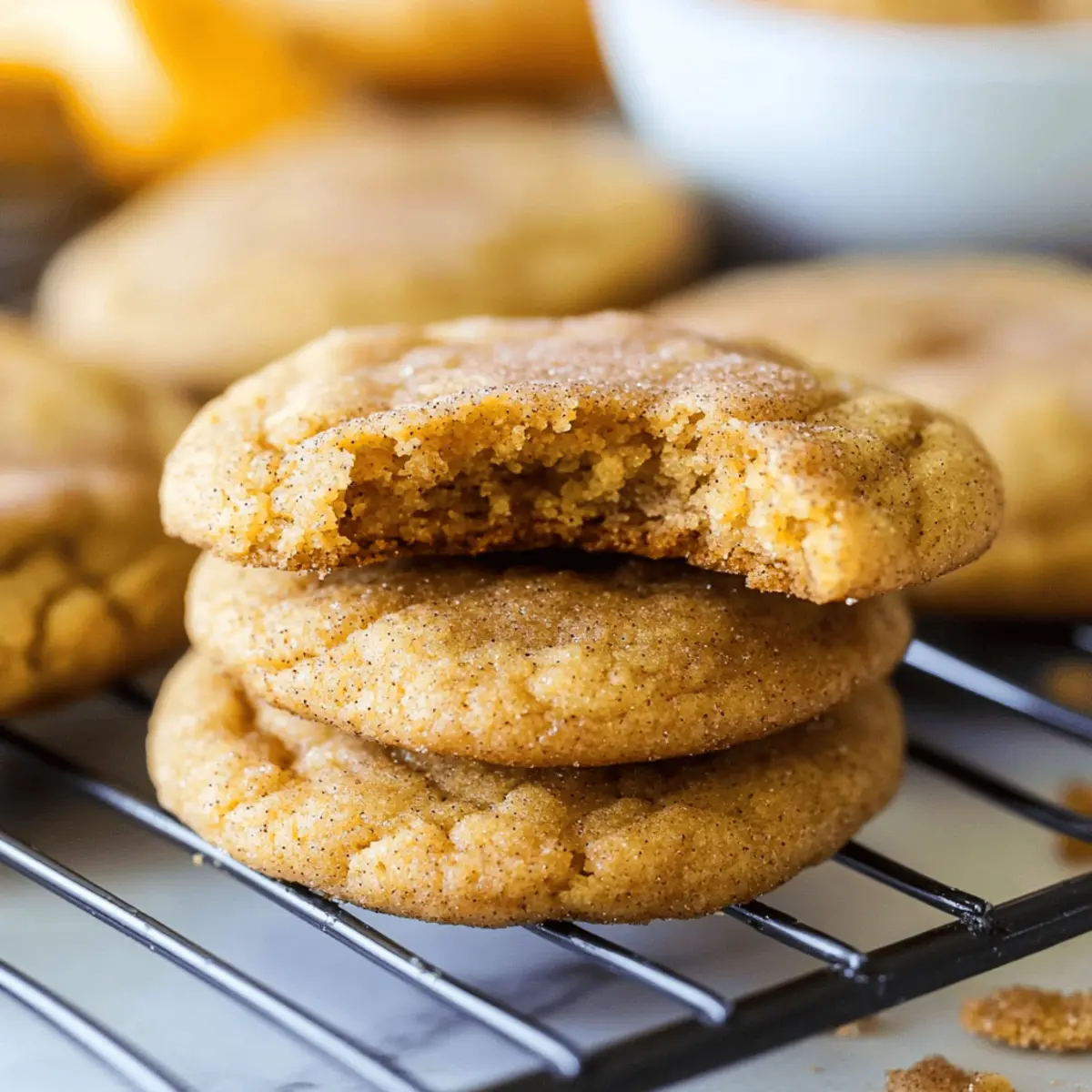 Deliciously Chewy Pumpkin Snickerdoodles for Fall Celebrations