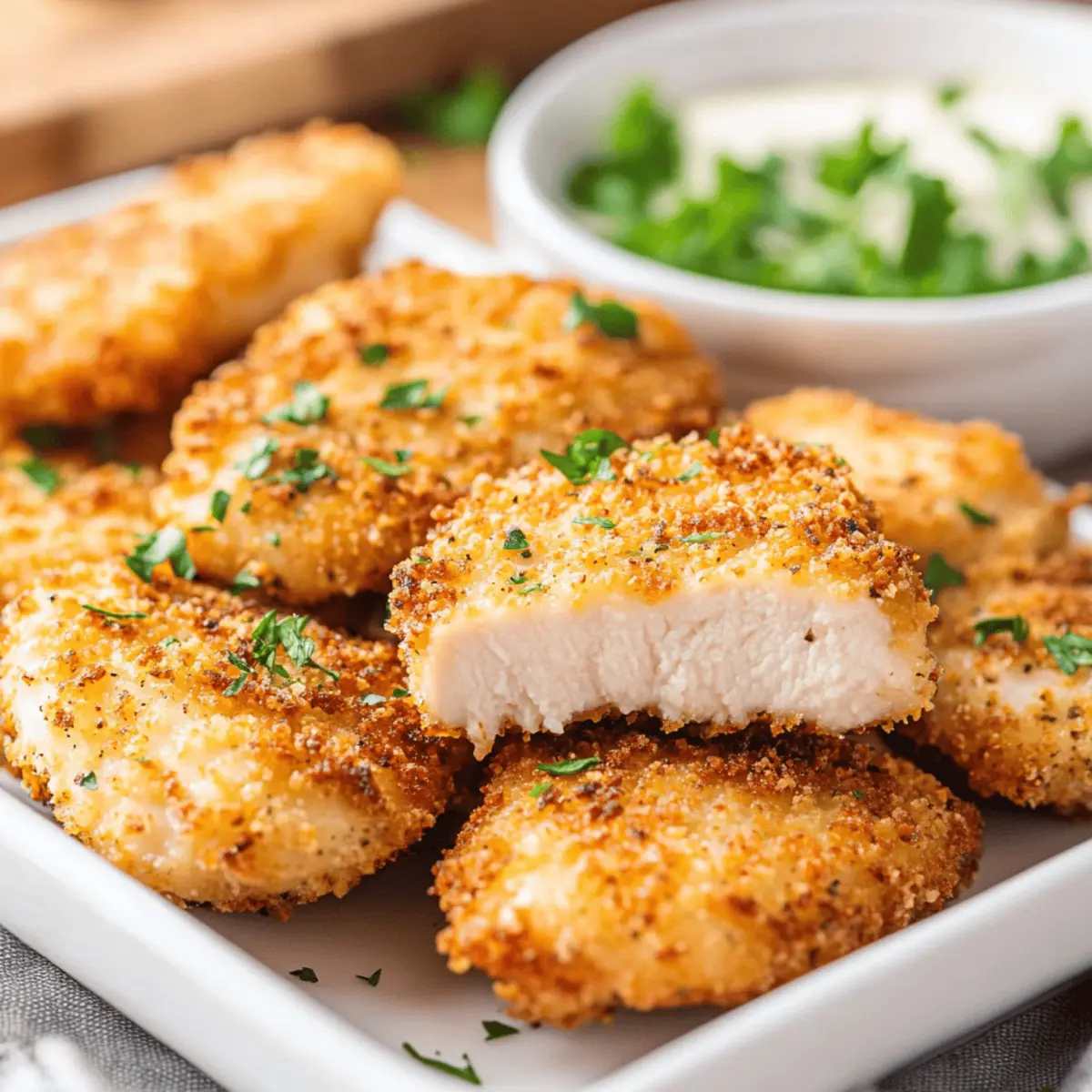Crispy Air Fryer Ranch-Crusted Chicken Bites Recipe in 1 Hour