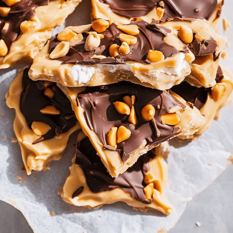 10 Minute Peanut Butter Chocolate Greek Yogurt Bark