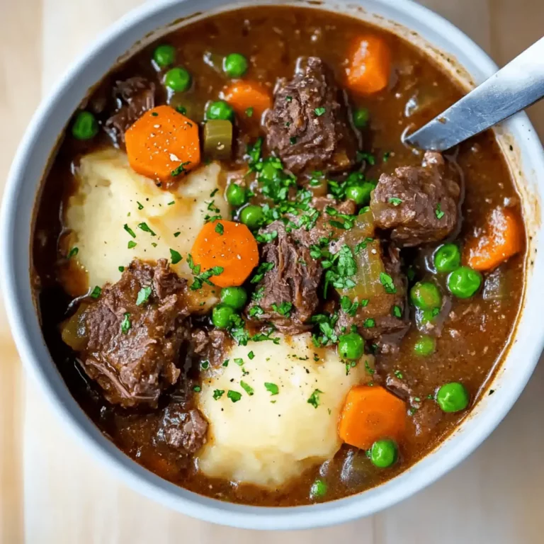 Comforting Crockpot Beef Stew