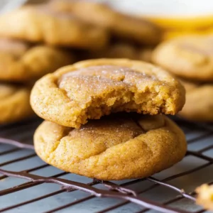 Chewy Pumpkin Snickerdoodles