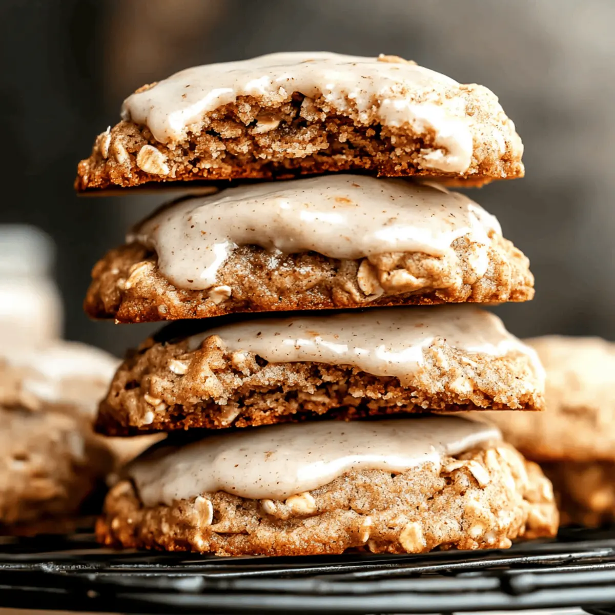 Chewy Brown Butter Chai Oatmeal Cookies